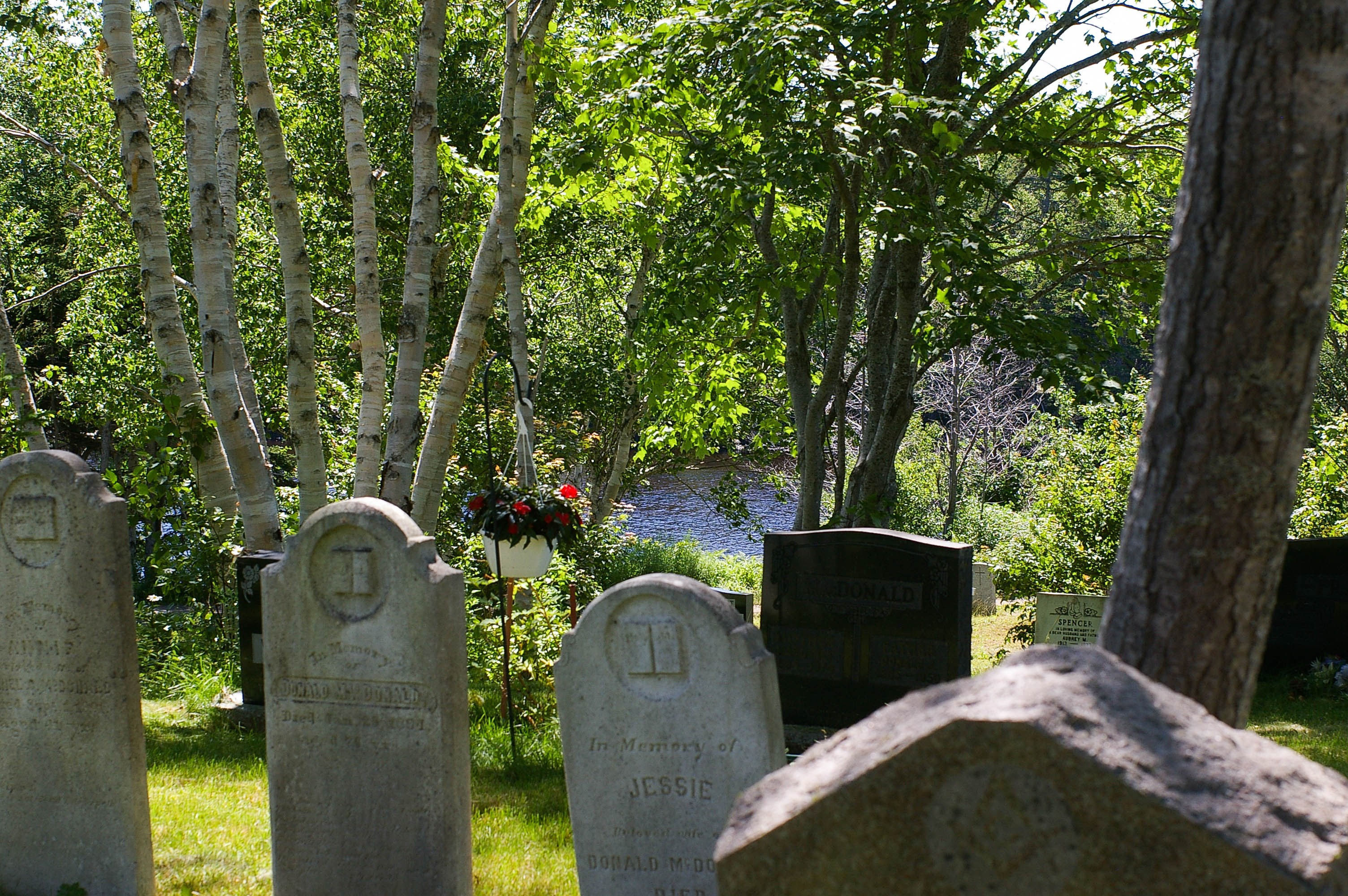 Gravespotting: Black Brook Cemetery, Near Port Morien ...
