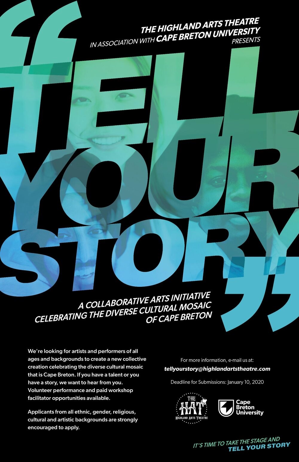 The Hat And Cbu Present Tell Your Story Gocapebreton Com