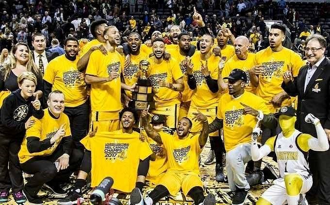 London Lightning National Basketball League of Canada Champions |  