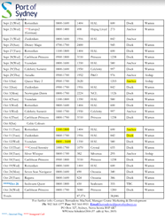 Port Of Sydney Cruise Ship Schedule UPDATED SEPT 28th GoCapeBreton