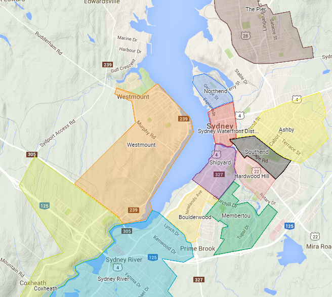 sydney neighborhood map