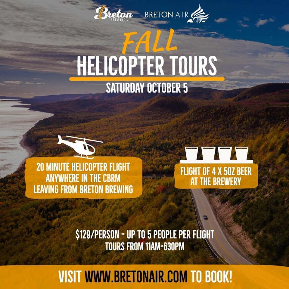 breton helicopter tours