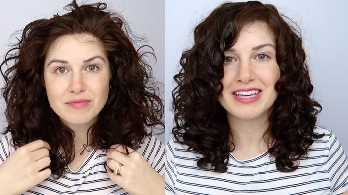 video easy way to refresh curly hair  gocapebreton